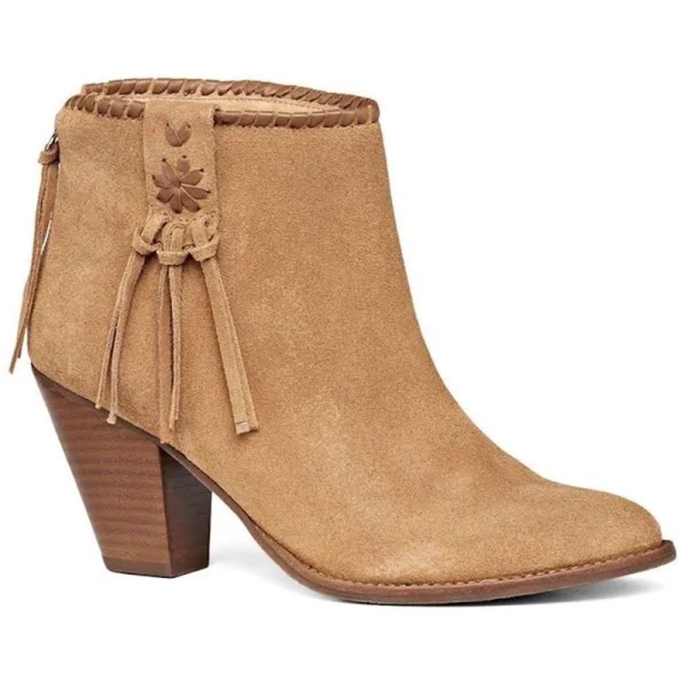 Jack Rogers Shoes Jack Rogers Greer Oak Suede Booties Boots Women’s size 8